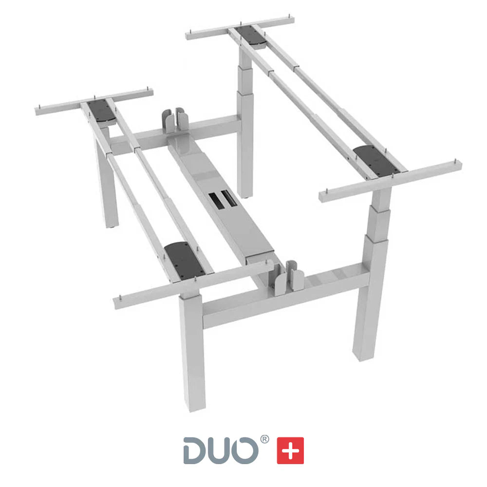 DUO+ Back-2-Back Dual Motor Extra Height Adjustable Standing Desk