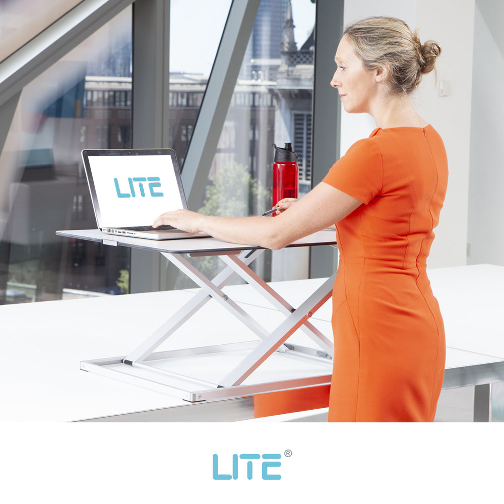 Portable Single Monitor Standing Desk Converter- LITE Edition