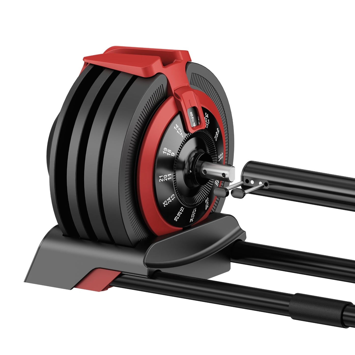 King Smith Fitness 24 kg 3-in-1 Adjustable Dumbbell, Barbell & Kettlebell Set