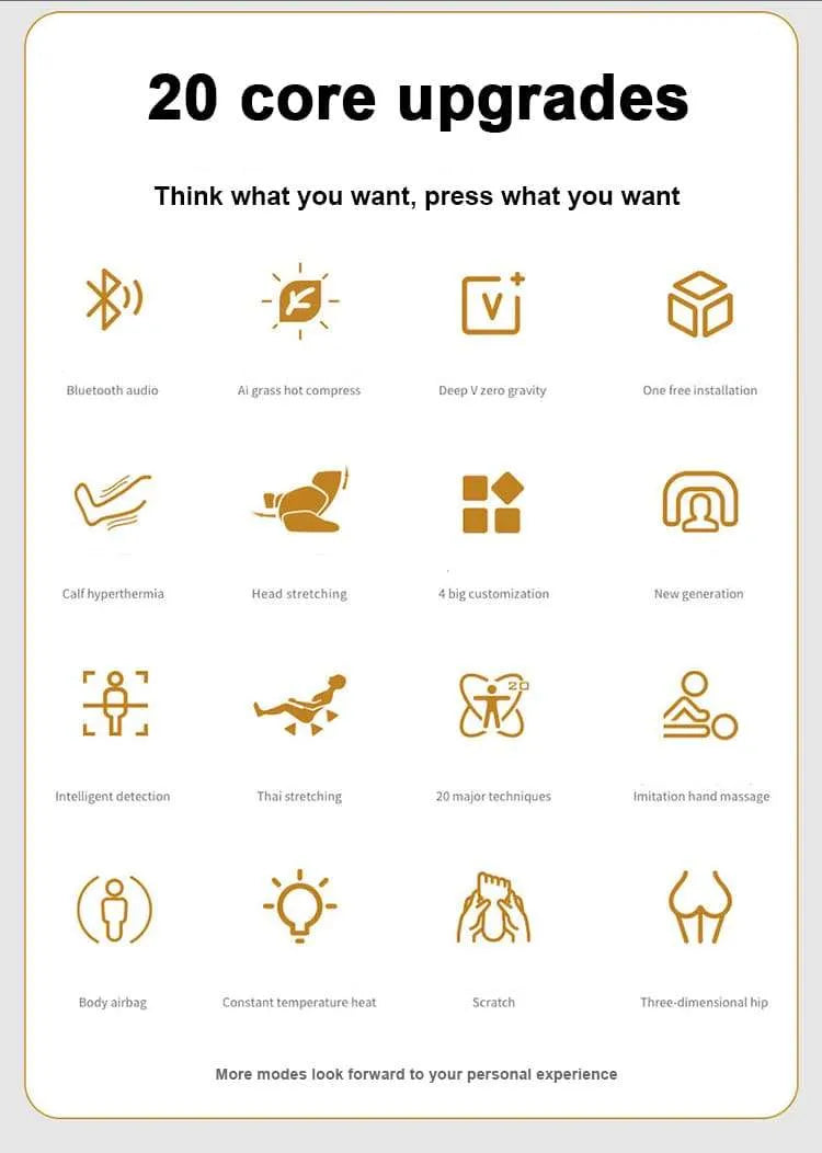 SASAKI 8 Series Royal 8R 8-Hand Massage Chair SASAKI