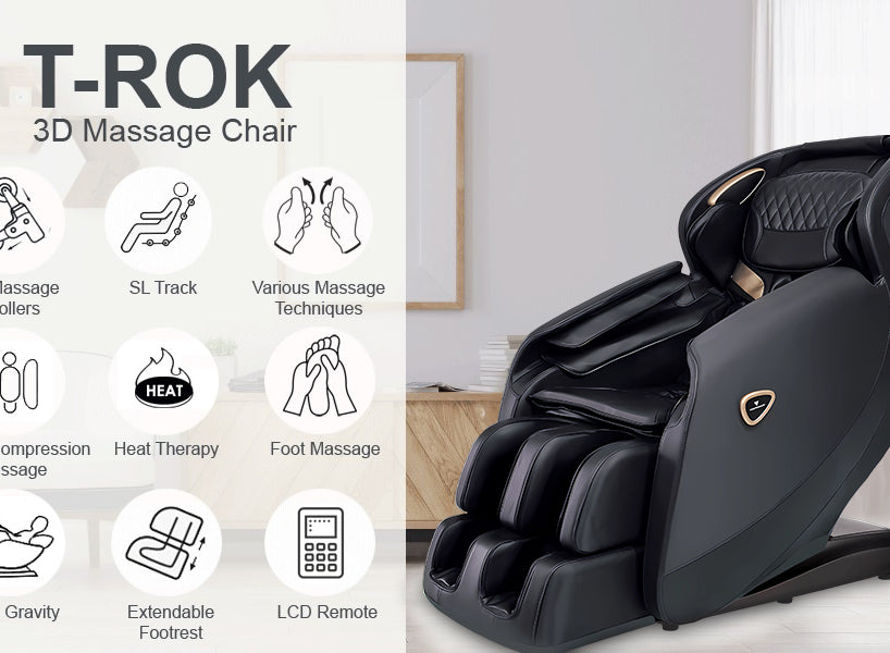 V-Comfort T-Rok 3D Smart Massage Chair V-comfort