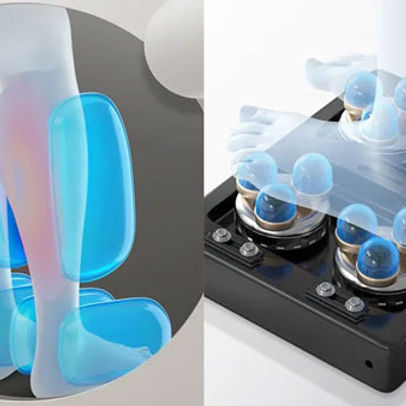 V-Comfort T-Rok 3D Smart Massage Chair V-comfort