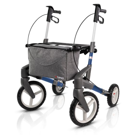 TOPRO Olympos ATR All-Terrain Rollator - Rugged Outdoor Mobility Solution Rollator TOPRO Blue