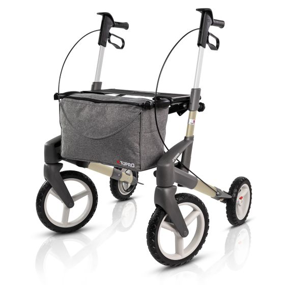 TOPRO Olympos ATR All-Terrain Rollator - Rugged Outdoor Mobility Solution Rollator TOPRO Sand