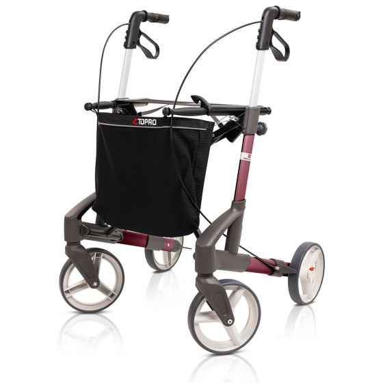 Premium 4-Wheel Mobility Walker: TOPRO Troja Classic Edition Rollator TOPRO