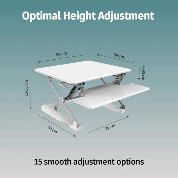 Ergonomic Dual Monitor Standing Desk Converter