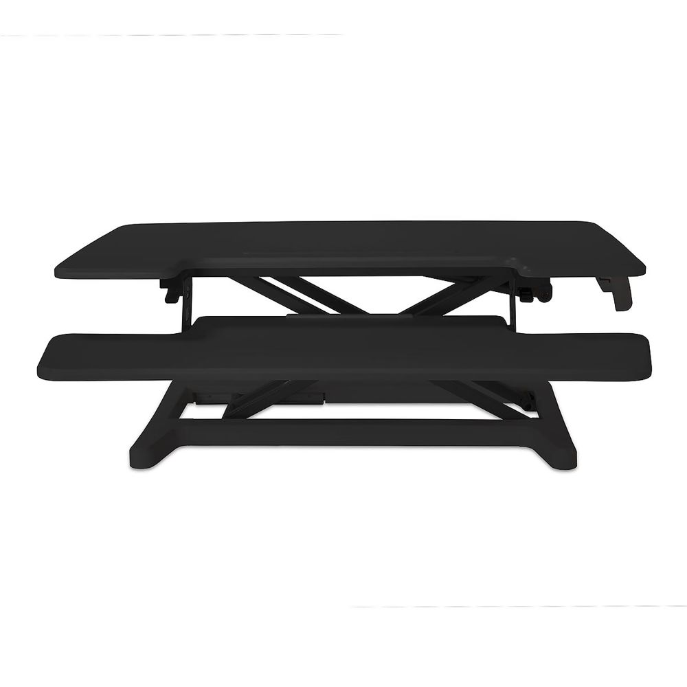 Adjustable Sit-Stand Single Monitor Desk Riser 2