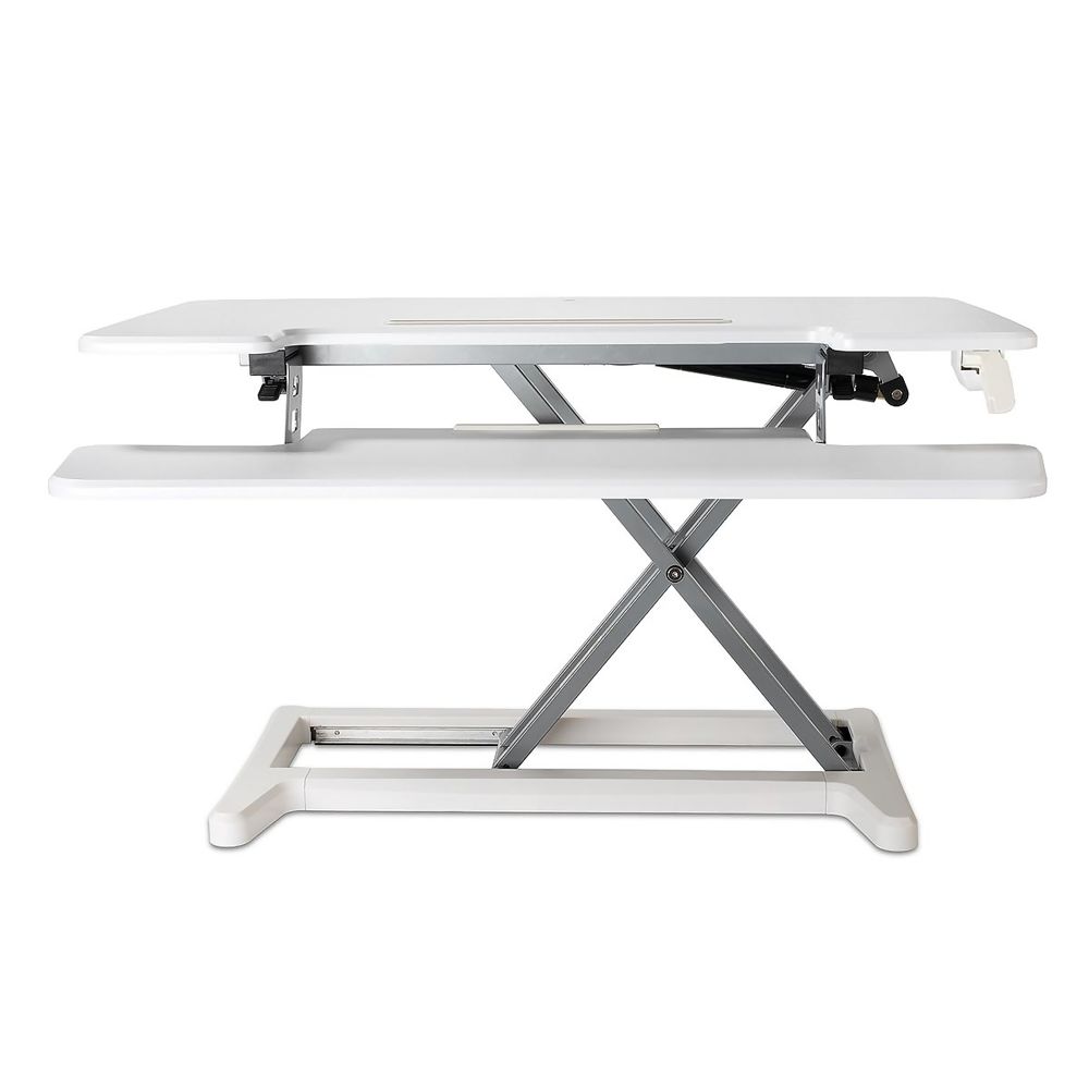 Adjustable Sit-Stand Single Monitor Desk Riser 2