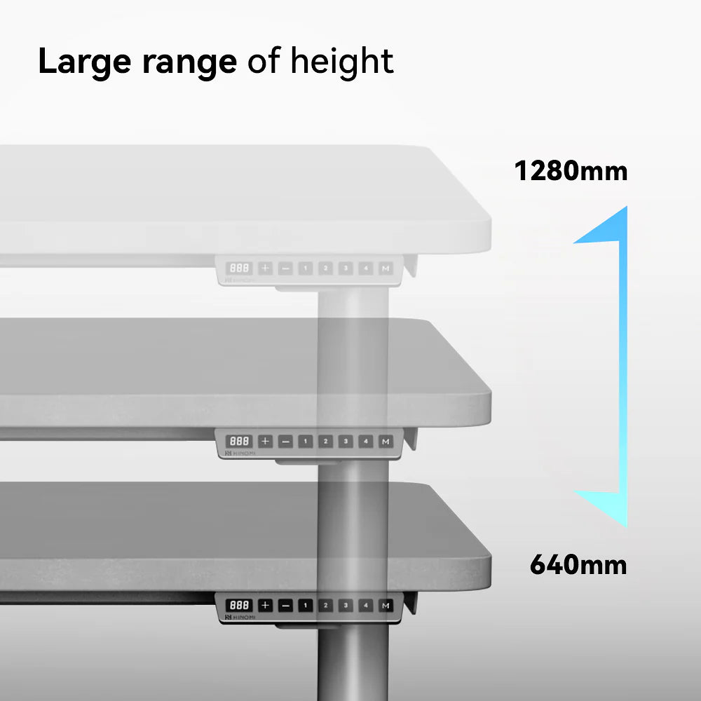 Hinomi S1 Adjustable Dual Motor Standing Desk