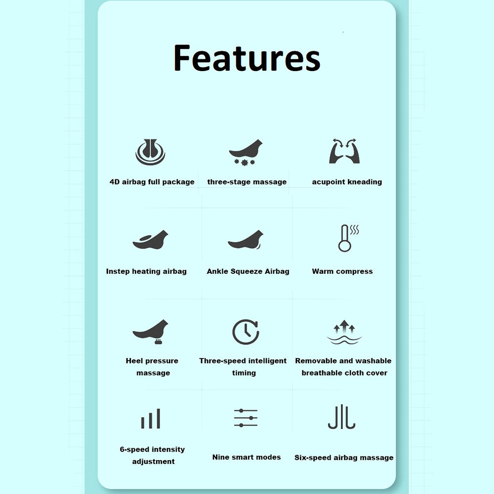 SASAKI DLUX 4D Leg & Foot Massager SASAKI