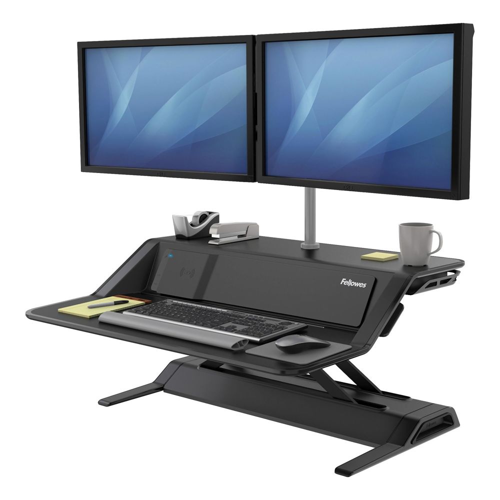 Fellowes Lotus Dual monitor Standing Desk Converter
