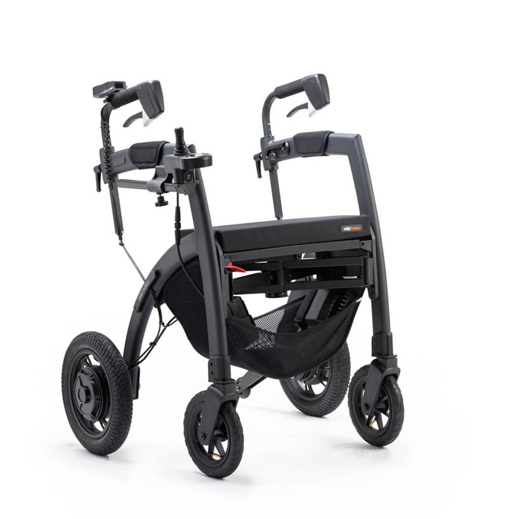 Rollz Motion Electric: Rollator and Electric Wheelchair Combo Rollator Rollz