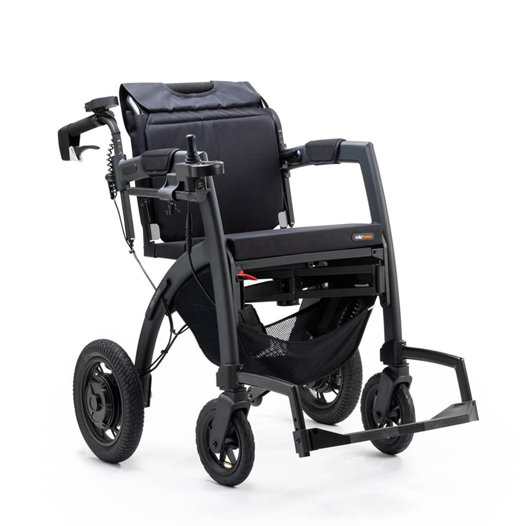 Rollz Motion Electric: Rollator and Electric Wheelchair Combo Rollator Rollz
