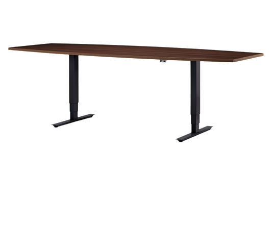 Stockholm Sit-Stand Meeting Table - Barrel Style (With Bluetooth Control) FRISKA