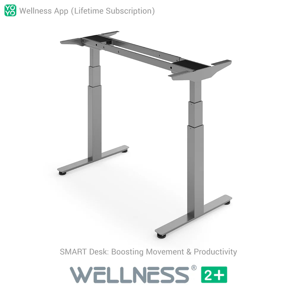 WELLNESS 2+ Smart Dual Motor Standing Desk