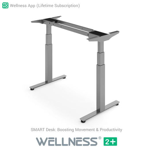WELLNESS 2+ Smart Dual Motor Standing Desk