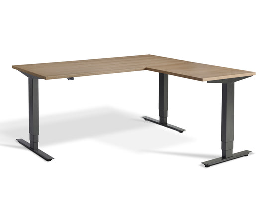 Stockholm Height Adjustable Corner Desk(With Bluetooth Control) FRISKA