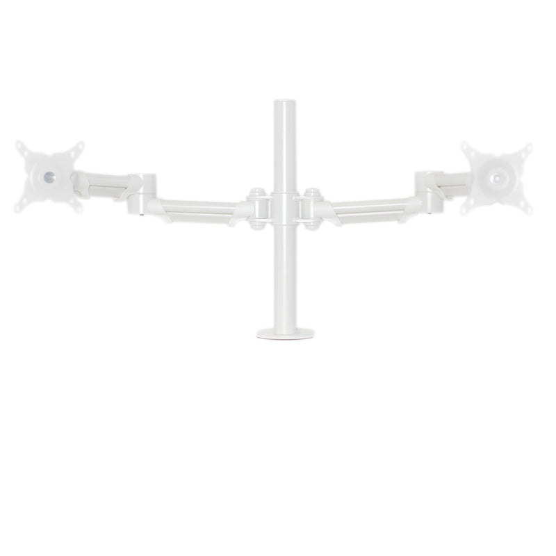 Heavy Duty Twin Monitor Arms
