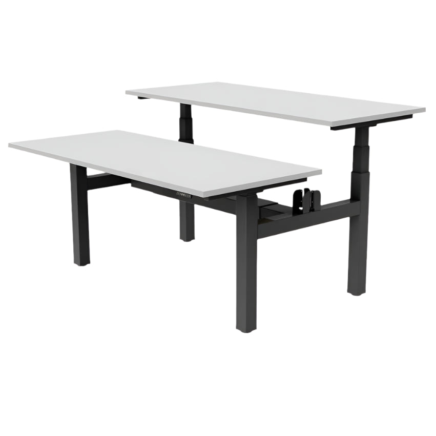Yo-Yo DESK DUO+ YO-YO DESK Black Light Grey