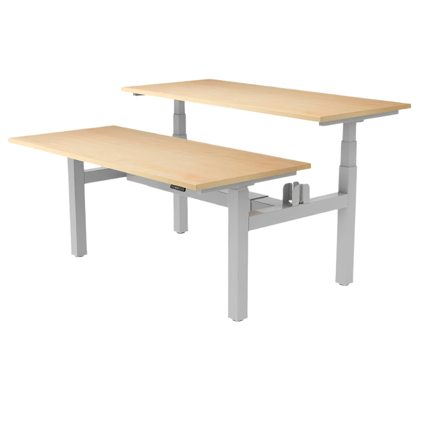 Yo-Yo DESK DUO+ YO-YO DESK Silver Maple