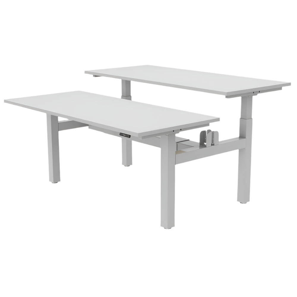 Yo-Yo DESK DUO YO-YO DESK Silver Light Grey