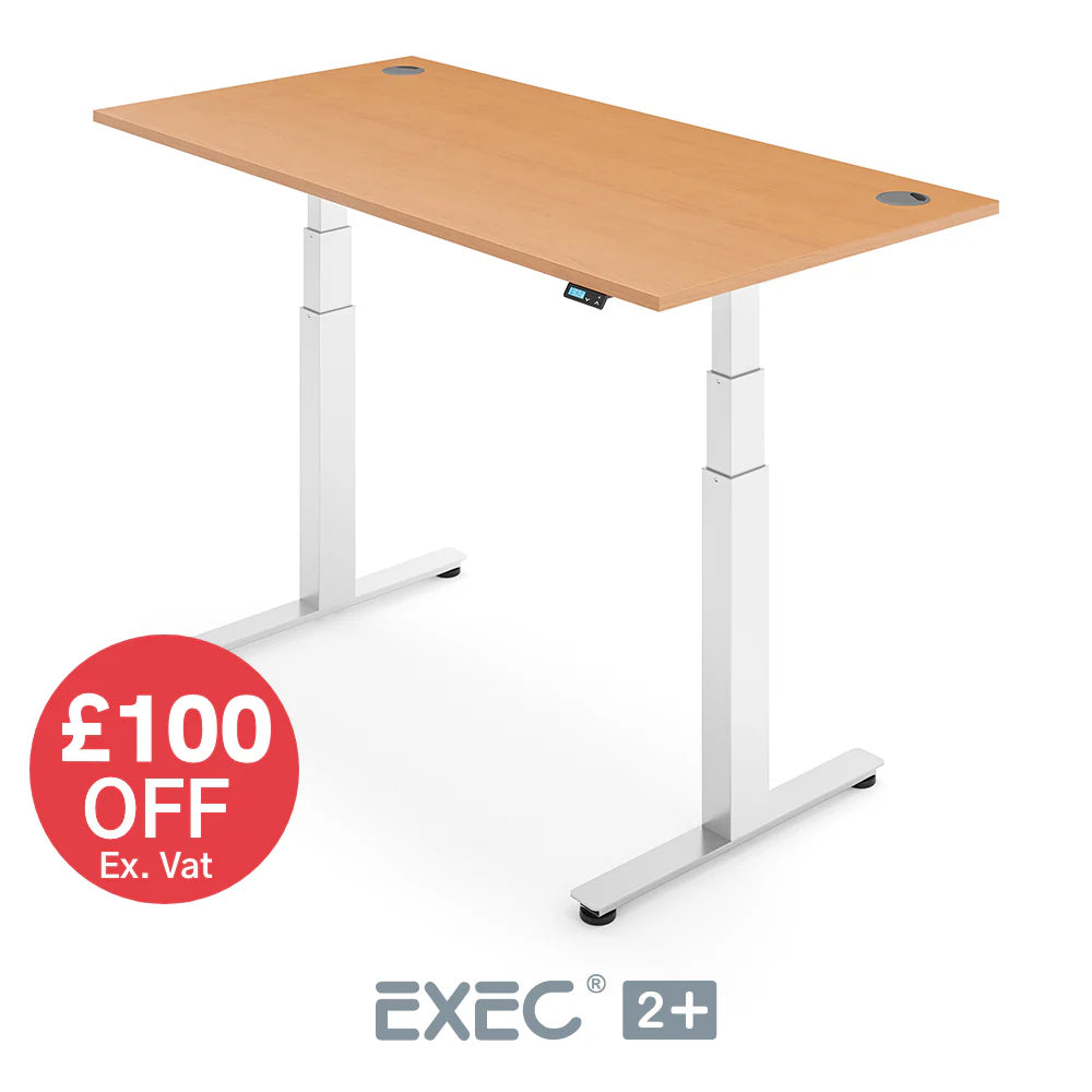 EXEC 2+ Dual Motor Height Adjustable Standing Desk