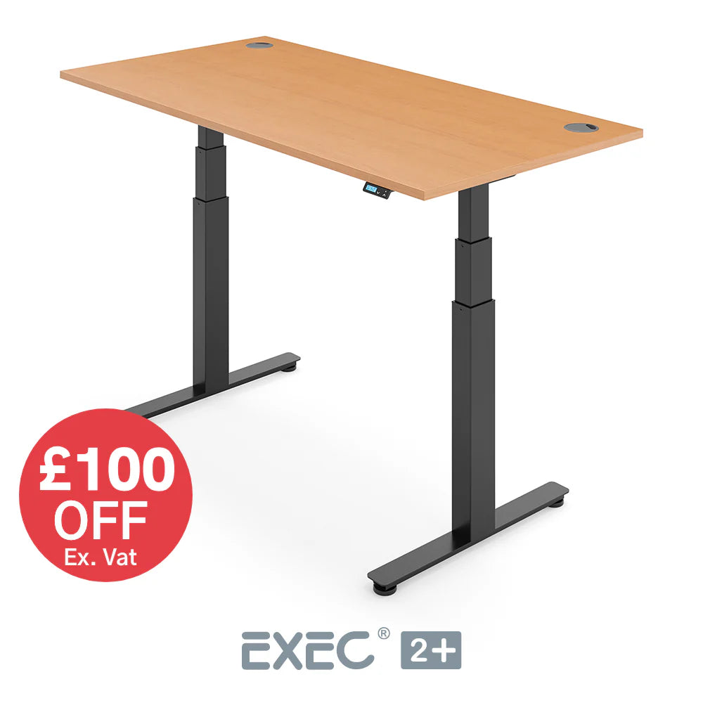 EXEC 2+ Dual Motor Height Adjustable Standing Desk