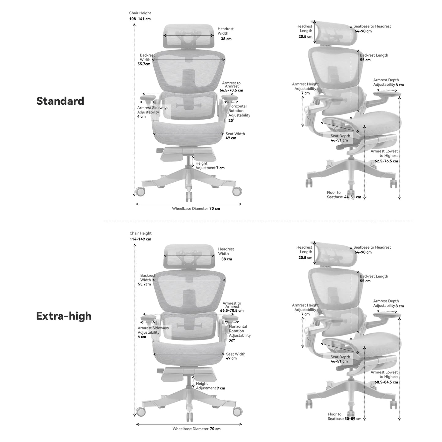 HINOMI H1 Pro Ergonomic Office Chair HINOMI