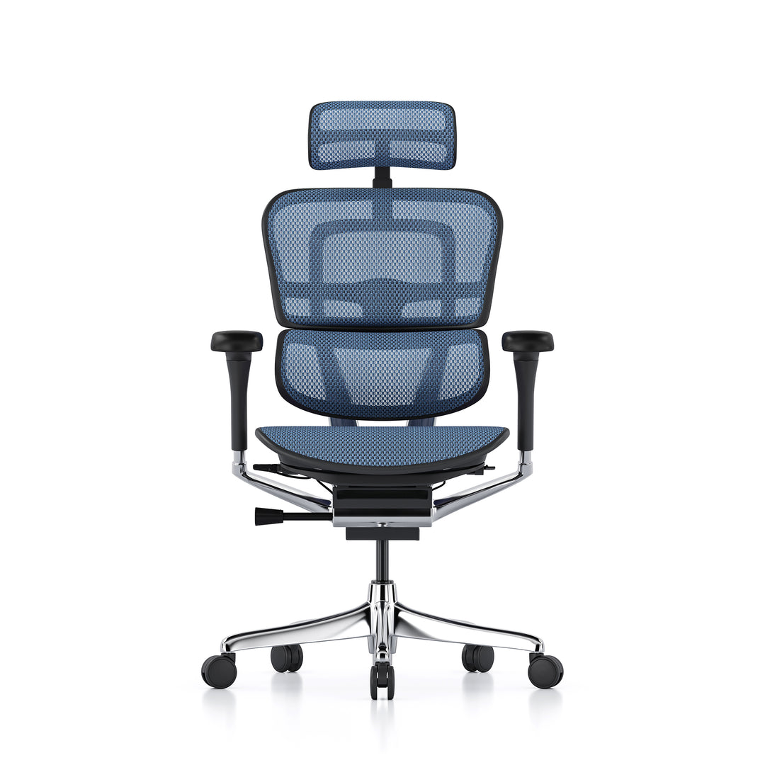 Ergohuman Office Chair- Blue Mesh Office Chair Ergohuman