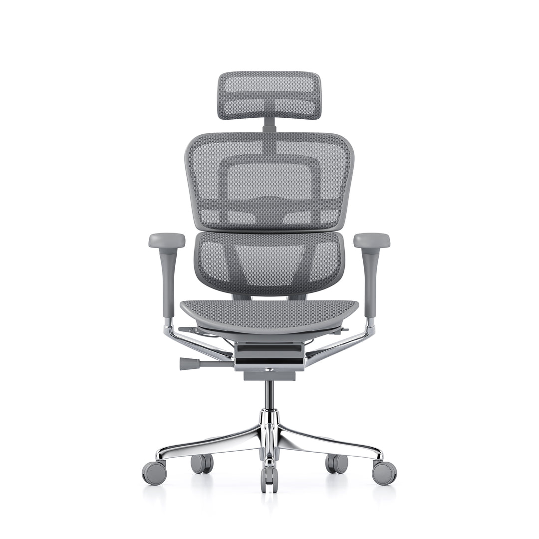 Ergohuman Office Chair- Grey Mesh Office Chair Ergohuman