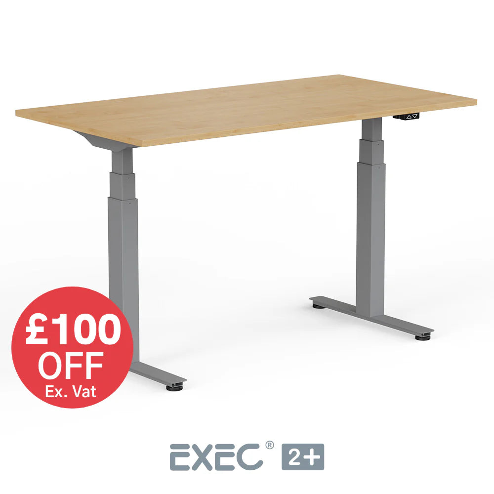 EXEC 2+ Dual Motor Height Adjustable Standing Desk