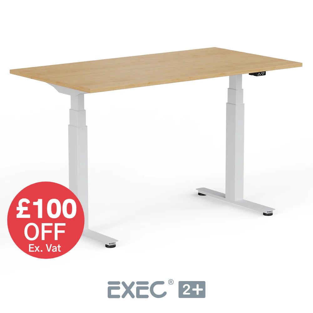 EXEC 2+ Dual Motor Height Adjustable Standing Desk