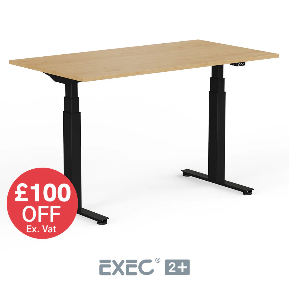 EXEC 2+ Dual Motor Height Adjustable Standing Desk