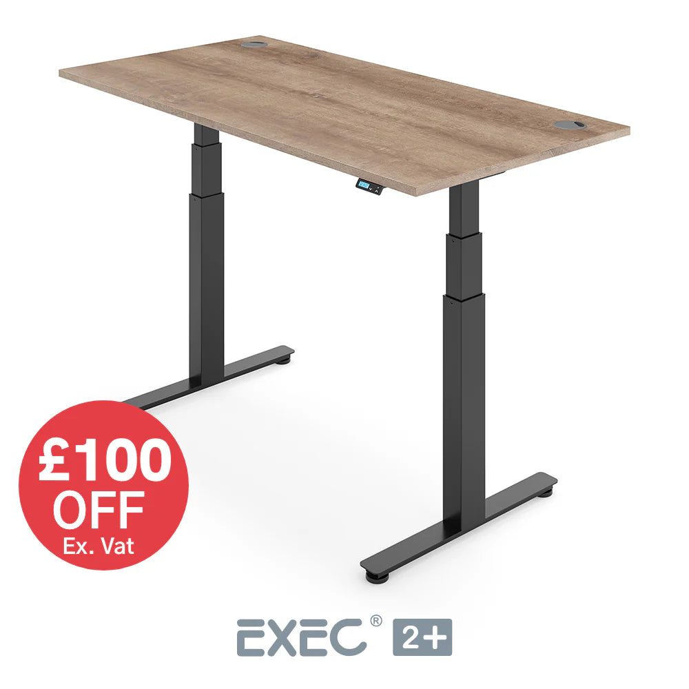 EXEC 2+ Dual Motor Height Adjustable Standing Desk