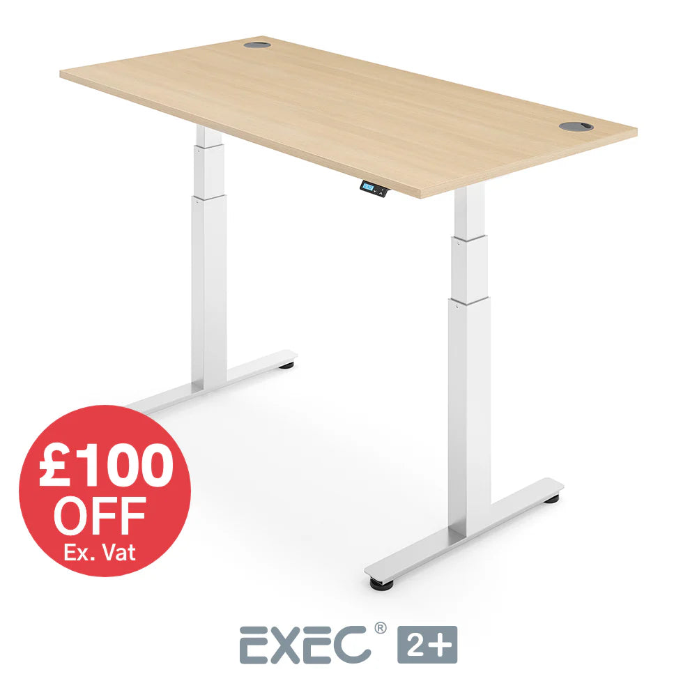 EXEC 2+ Dual Motor Height Adjustable Standing Desk