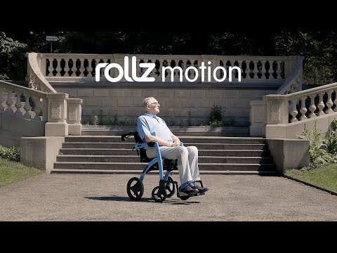 Rollz Motion (2.1) : 2-in-1 Rollator and Wheelchair Rollator Rollz