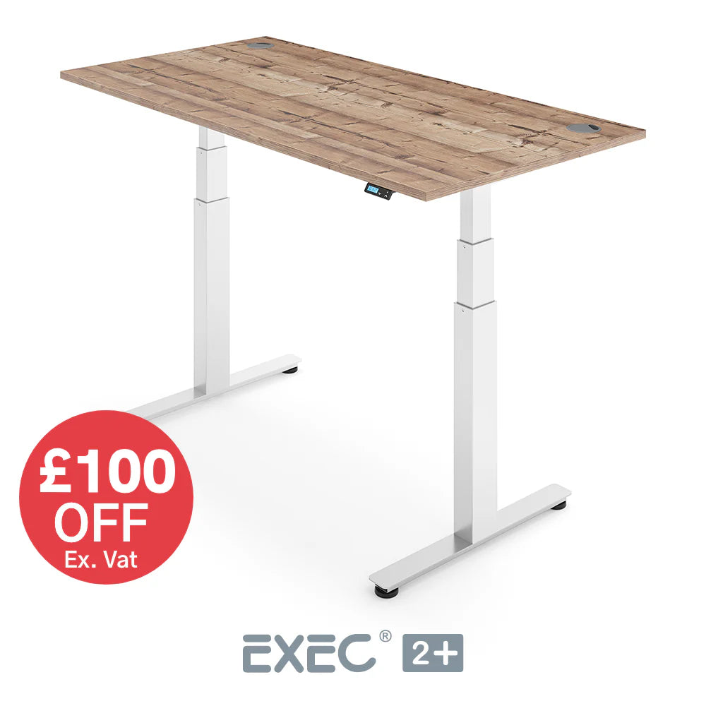 EXEC 2+ Dual Motor Height Adjustable Standing Desk