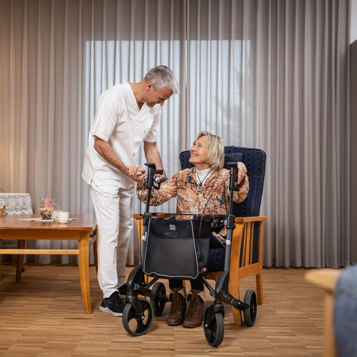 TOPRO Troja Neuro Advanced Mobility Rollator with Automatic Braking System Rollator TOPRO