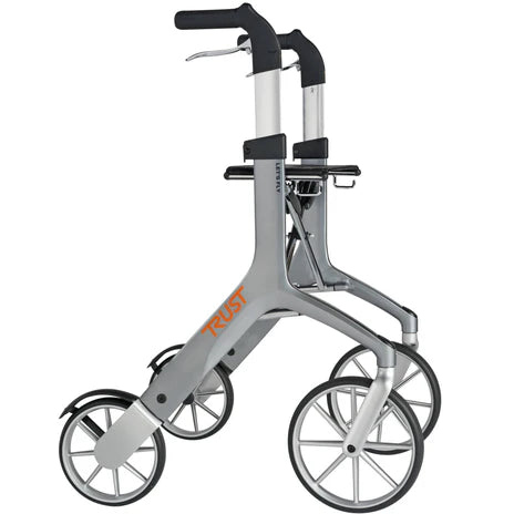 TrustCare Let's Fly Foldable Rollator Rollator TrustCare Graphite Grey