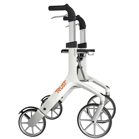 TrustCare Let's Fly Foldable Rollator Rollator TrustCare White