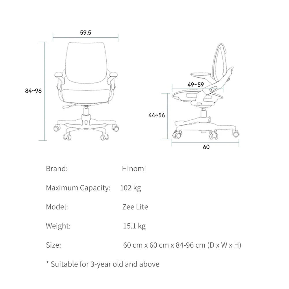 HINOMI Zee V2 Ergonomic Chair Office Chair HINOMI