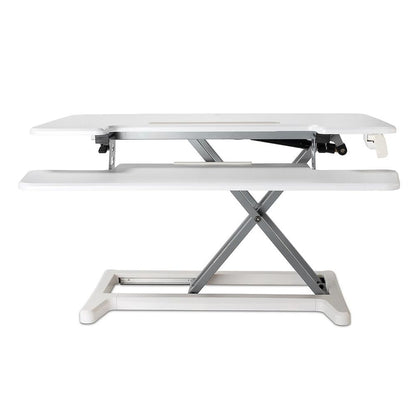 Adjustable Sit-Stand Single Monitor Desk Riser 2