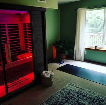 Sun Home Equinox Two-Person Full-Spectrum Infrared Sauna