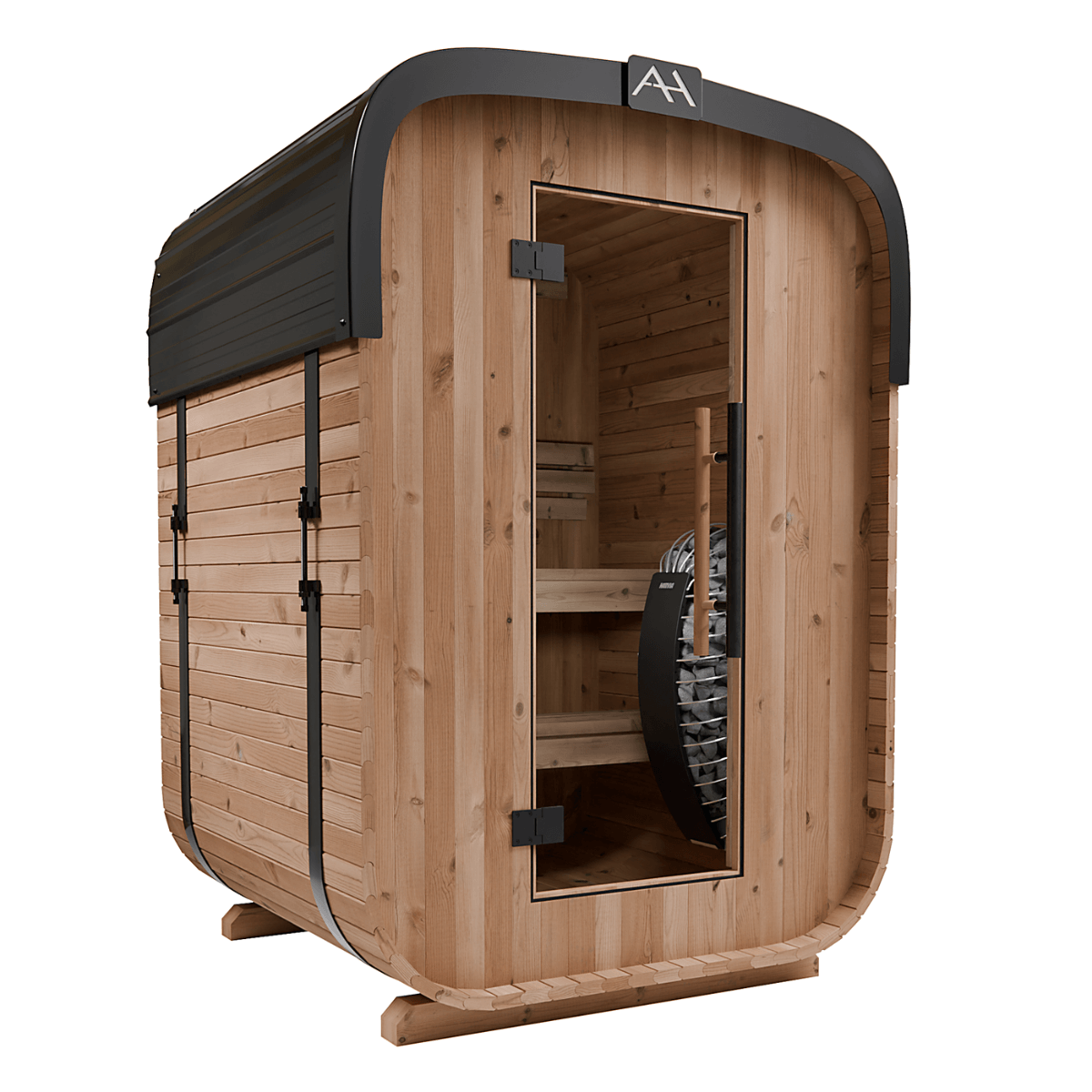 Blackwater 1-2 Person Outside Mini-Cube Sauna