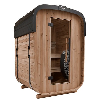 Blackwater 1-2 Person Outside Mini-Cube Sauna