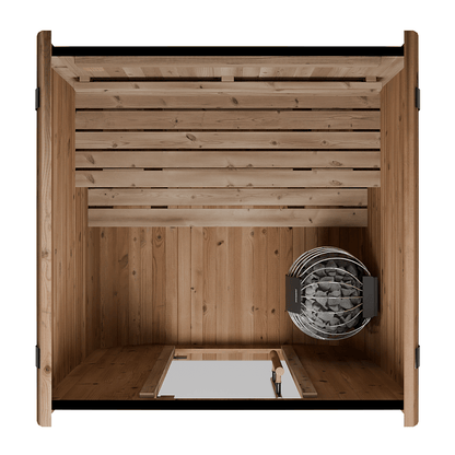 Blackwater 1-2 Person Outside Mini-Cube Sauna
