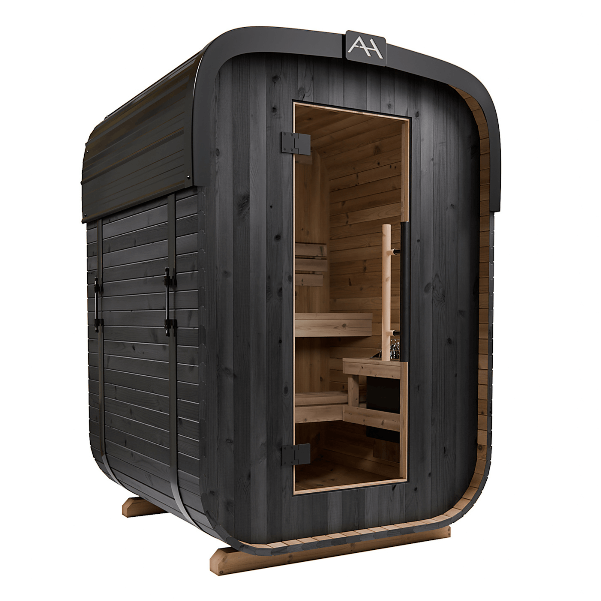 Blackwater 1-2 Person Outside Mini-Cube Sauna