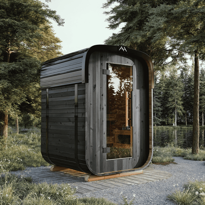 Blackwater 1-2 Person Outside Mini-Cube Sauna