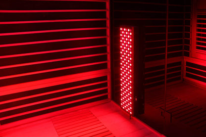 Sun Home Eclipse™ Four-Person Red Light & Infrared Sauna