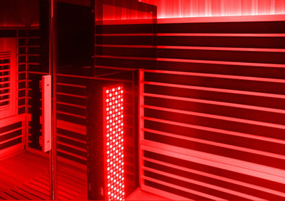 Sun Home Eclipse™ Four-Person Red Light & Infrared Sauna